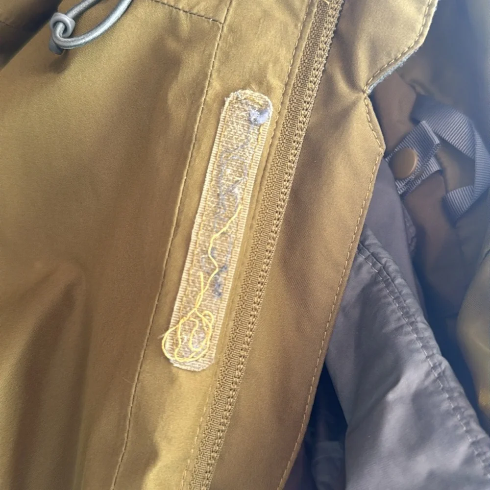 THE NORTH FACE Men's CLEMENT TRICLIMATE Jacket Green/Gray SMALL 2 coats in 1